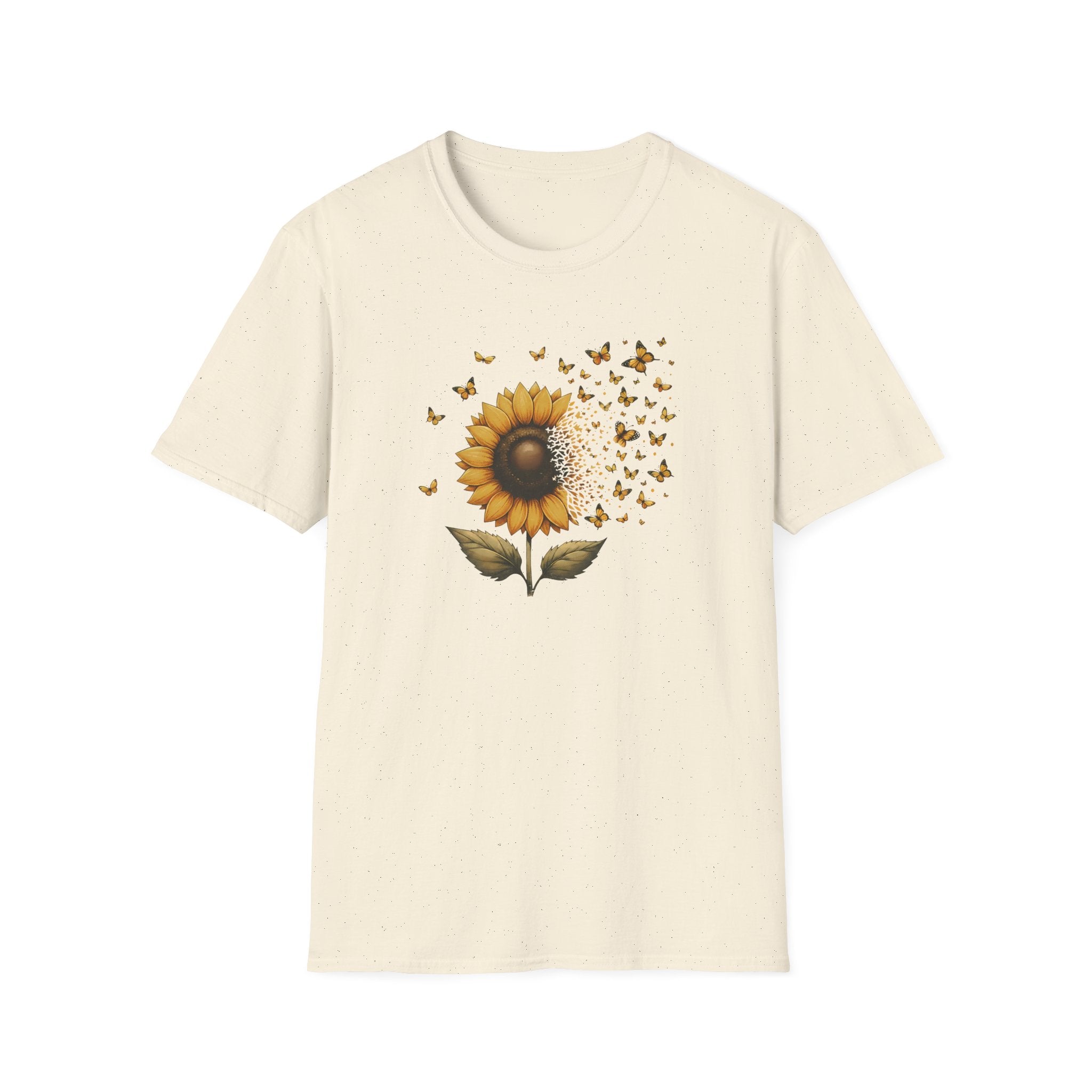 Sunflower Butterfly Transformation T-Shirt