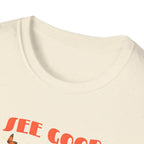 "See Good in All Things" Whimsical Mushroom T-Shirt