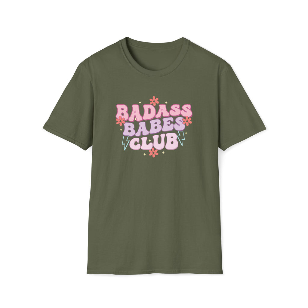 Badass Babes Club Retro Graphic T-Shirt