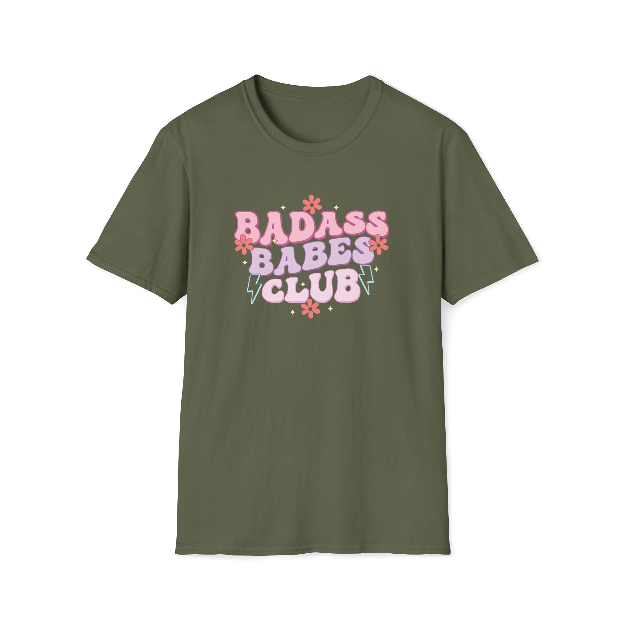Badass Babes Club Retro Graphic T-Shirt