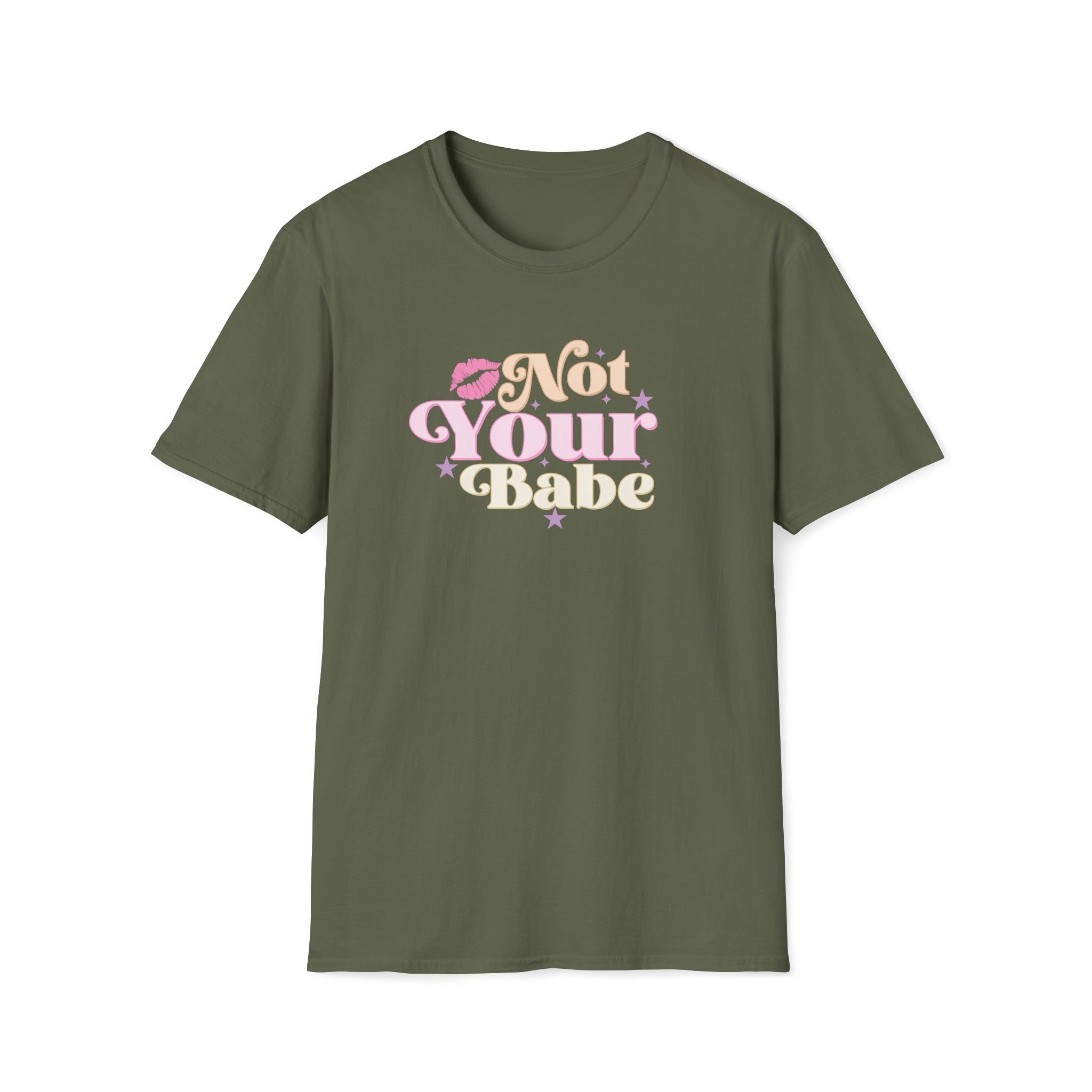 Not Your Babe Retro Graphic T-Shirt