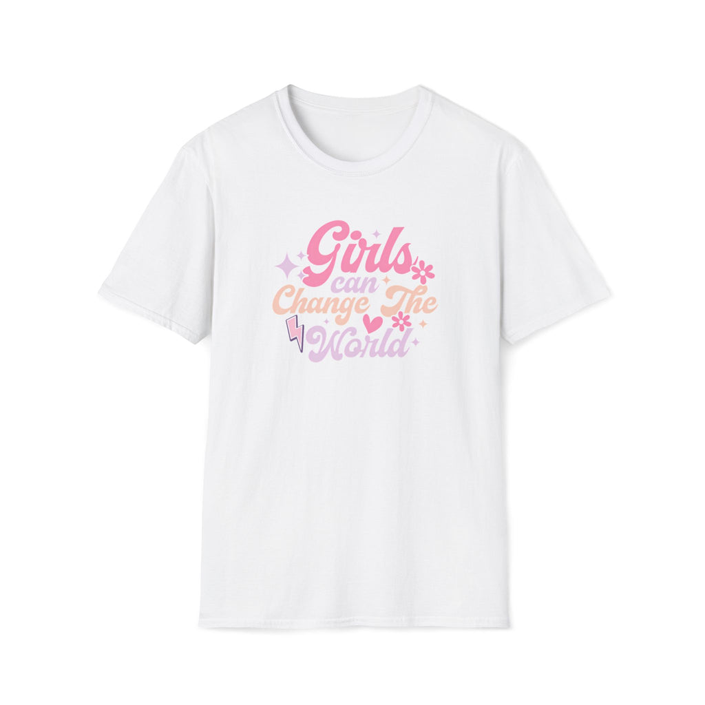 Girls Can Change The World Boho T-Shirt