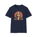 The "Sunset Muse" Retro Portrait T-Shirt