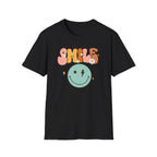 Retro Smile Graphic T-Shirt