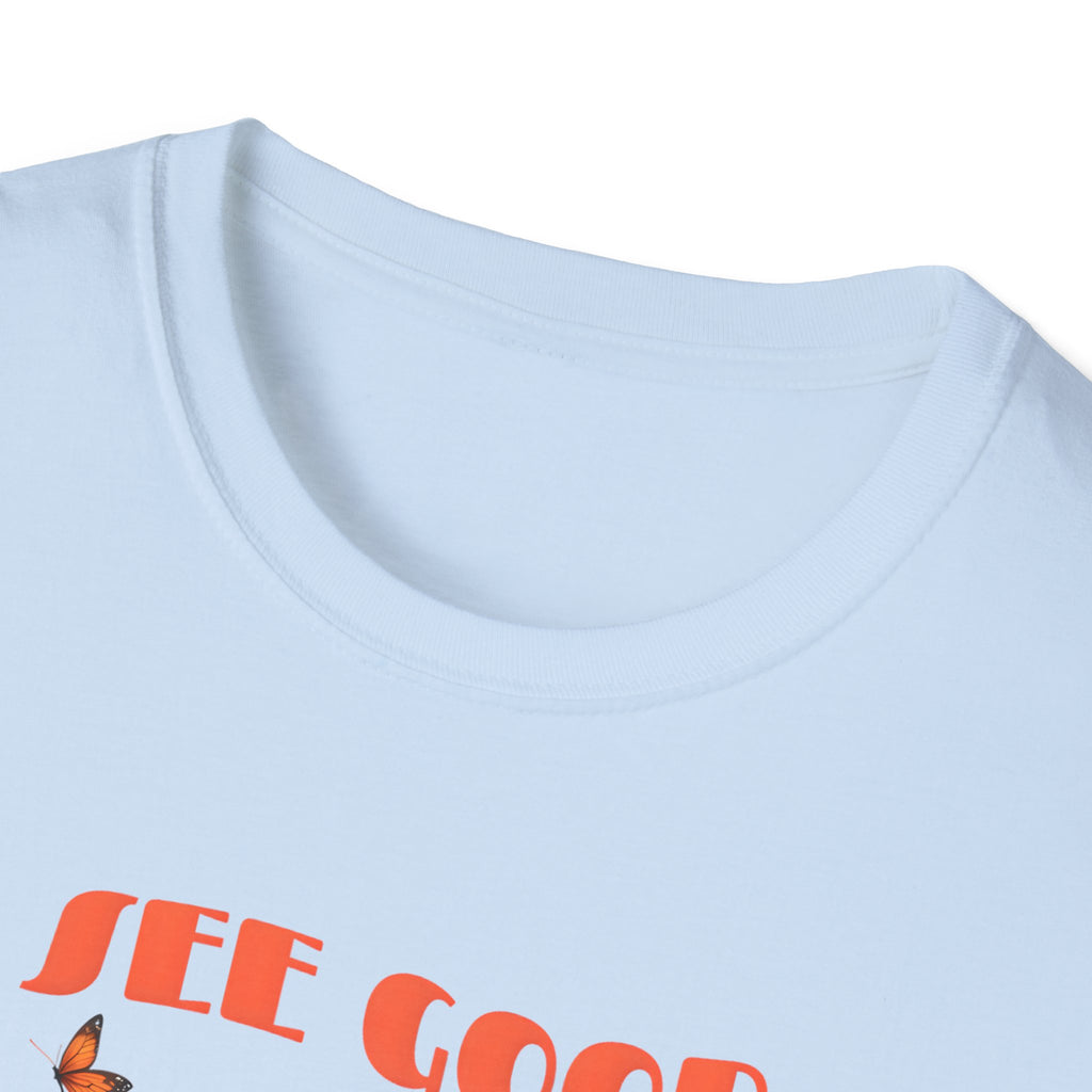 "See Good in All Things" Whimsical Mushroom T-Shirt