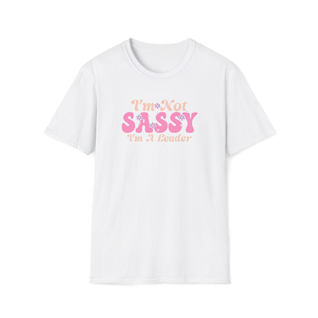 I'm Not Sassy I'm A Leader Retro Boho T-Shirt