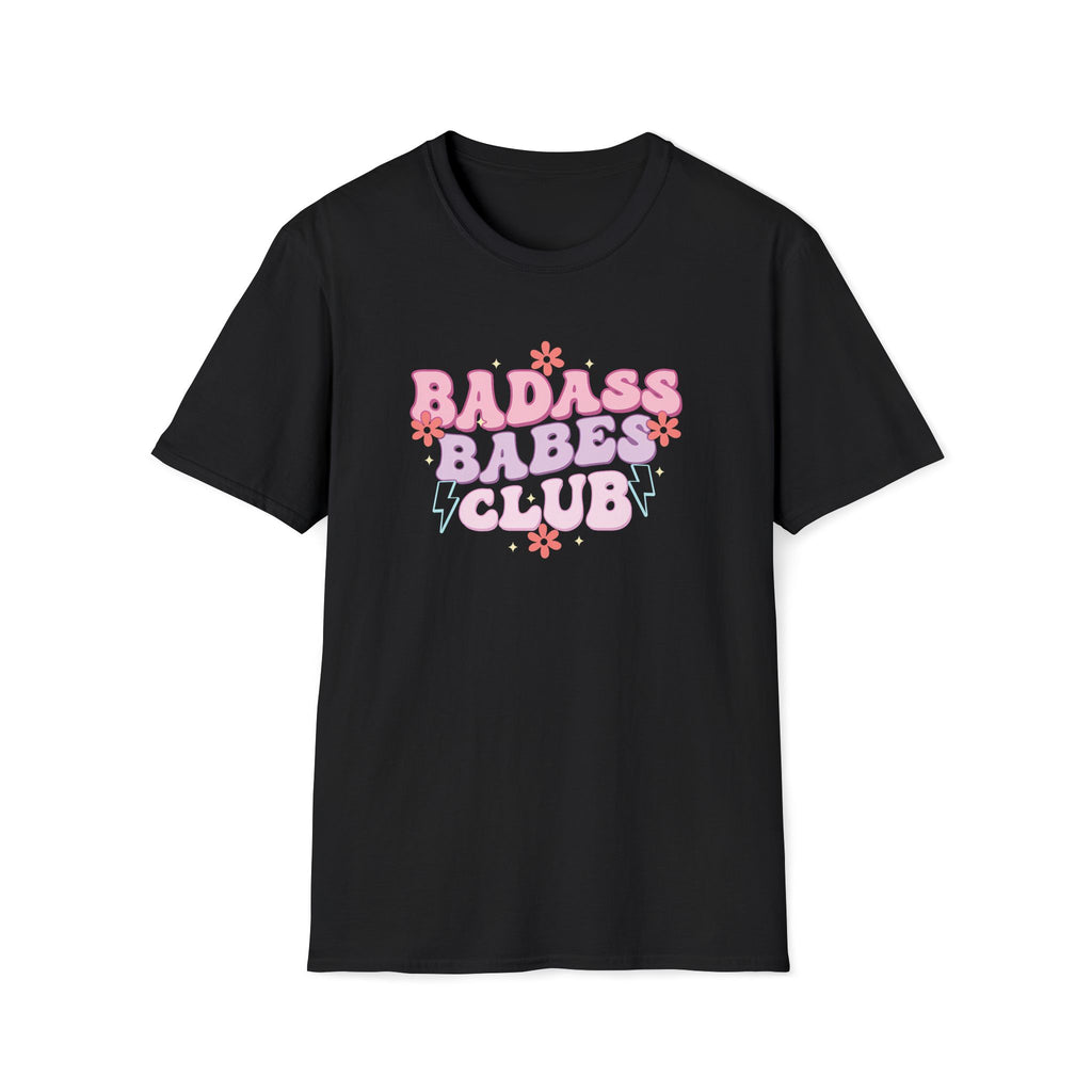 Badass Babes Club Retro Graphic T-Shirt