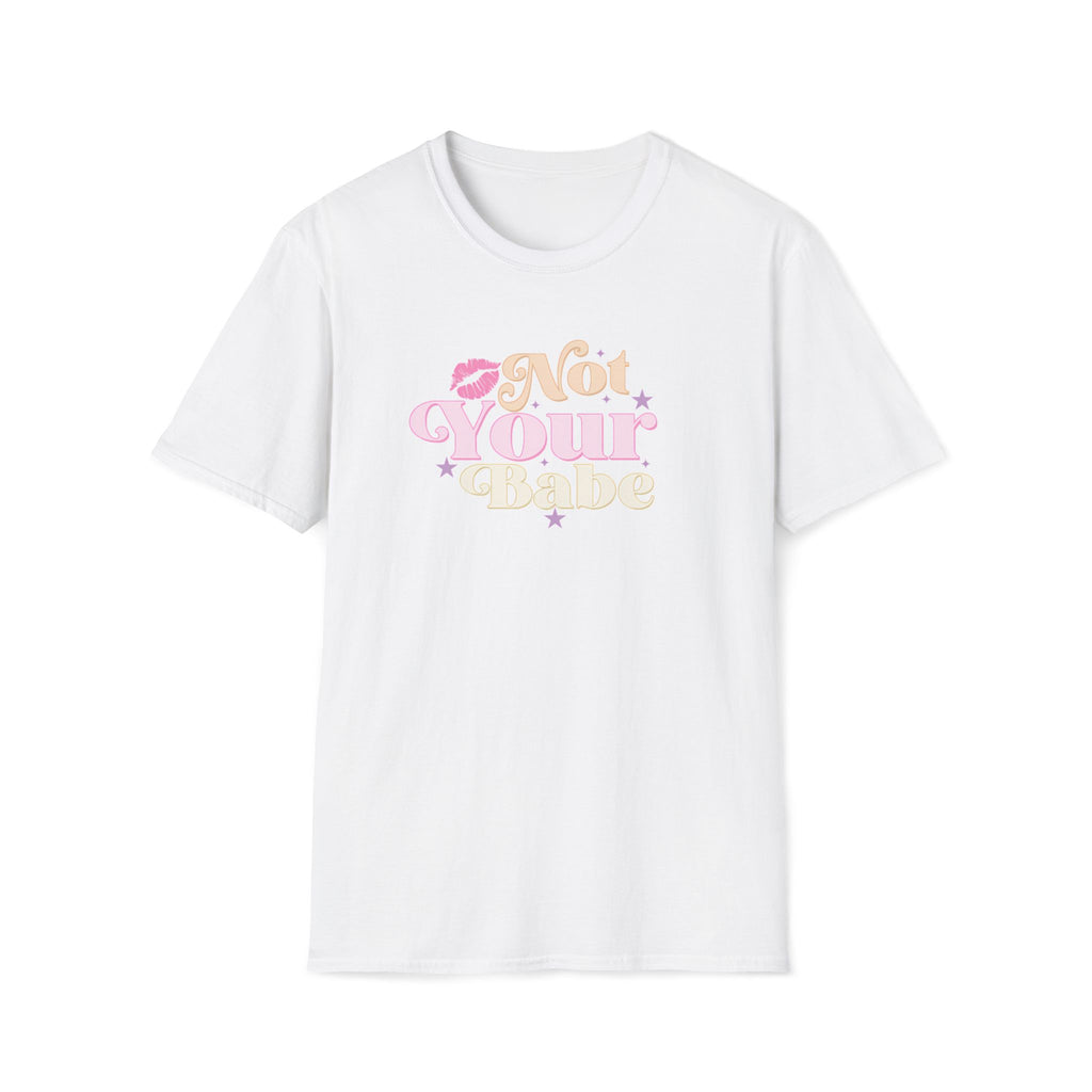 Not Your Babe Retro Graphic T-Shirt