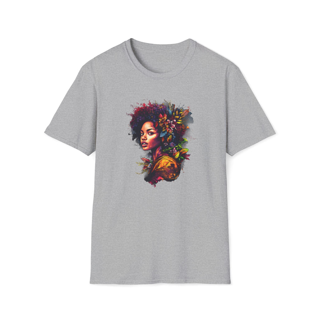 "Radiant Bloom" Watercolor  T-Shirt