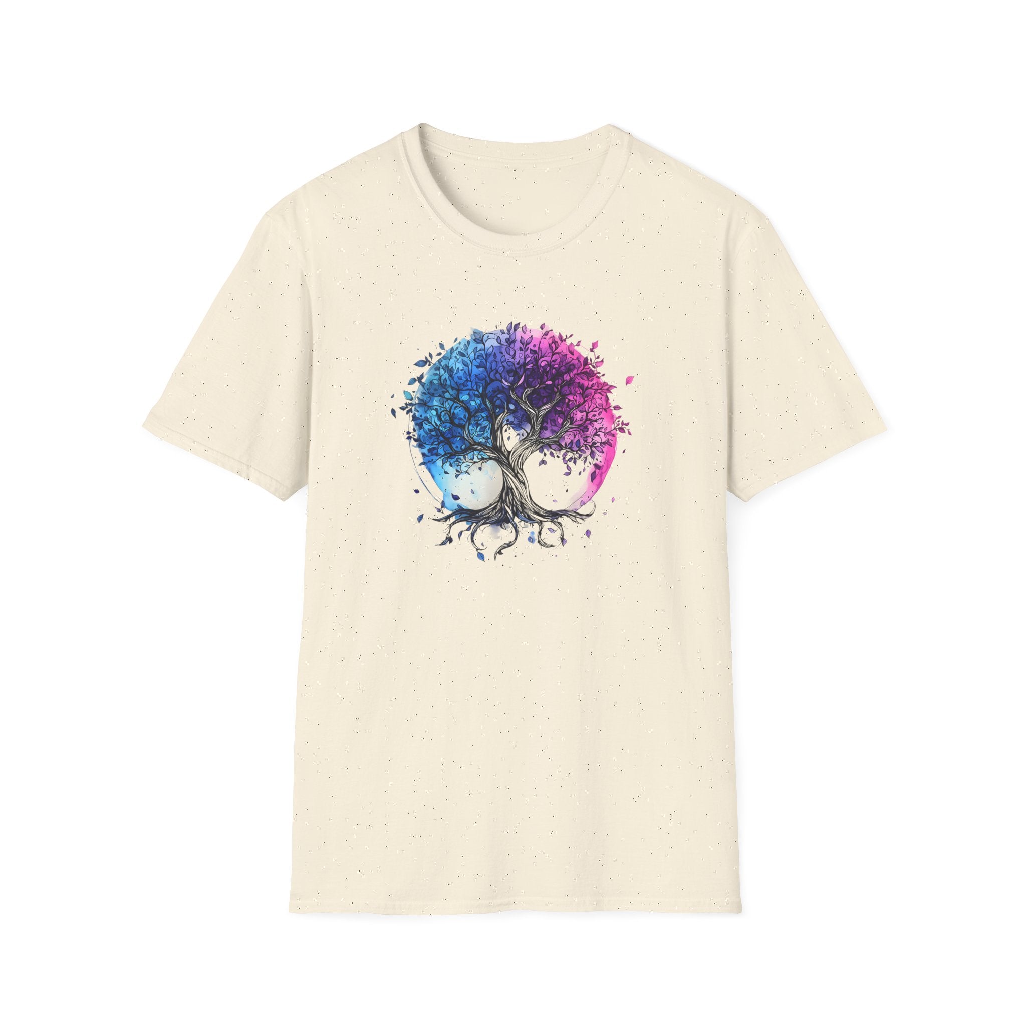 "Mystic Roots" Watercolor Tree of Life T-Shirt