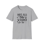Not All Who Wander Are Lost Boho T-Shirt