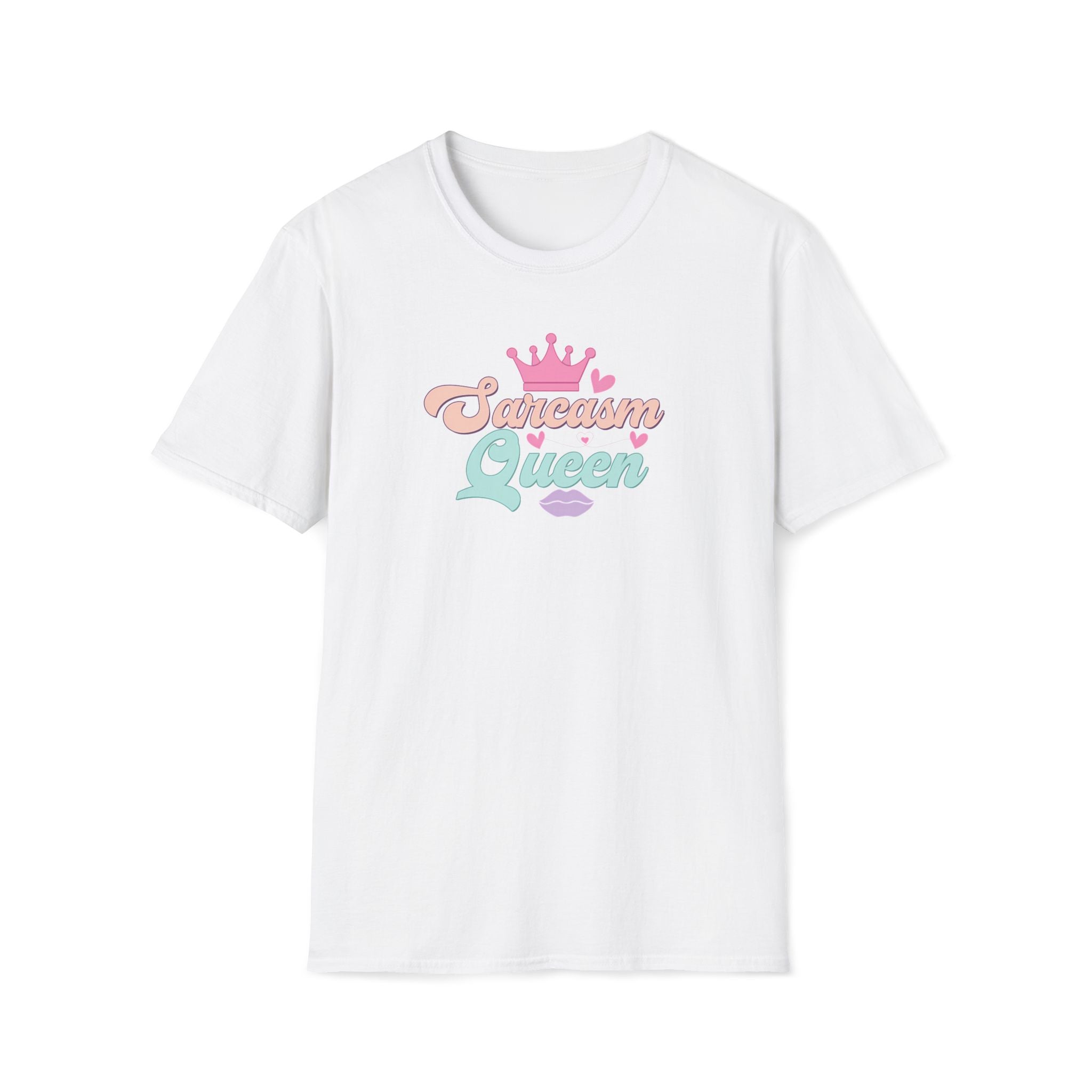 Sarcasm Queen Retro Graphic T-Shirt