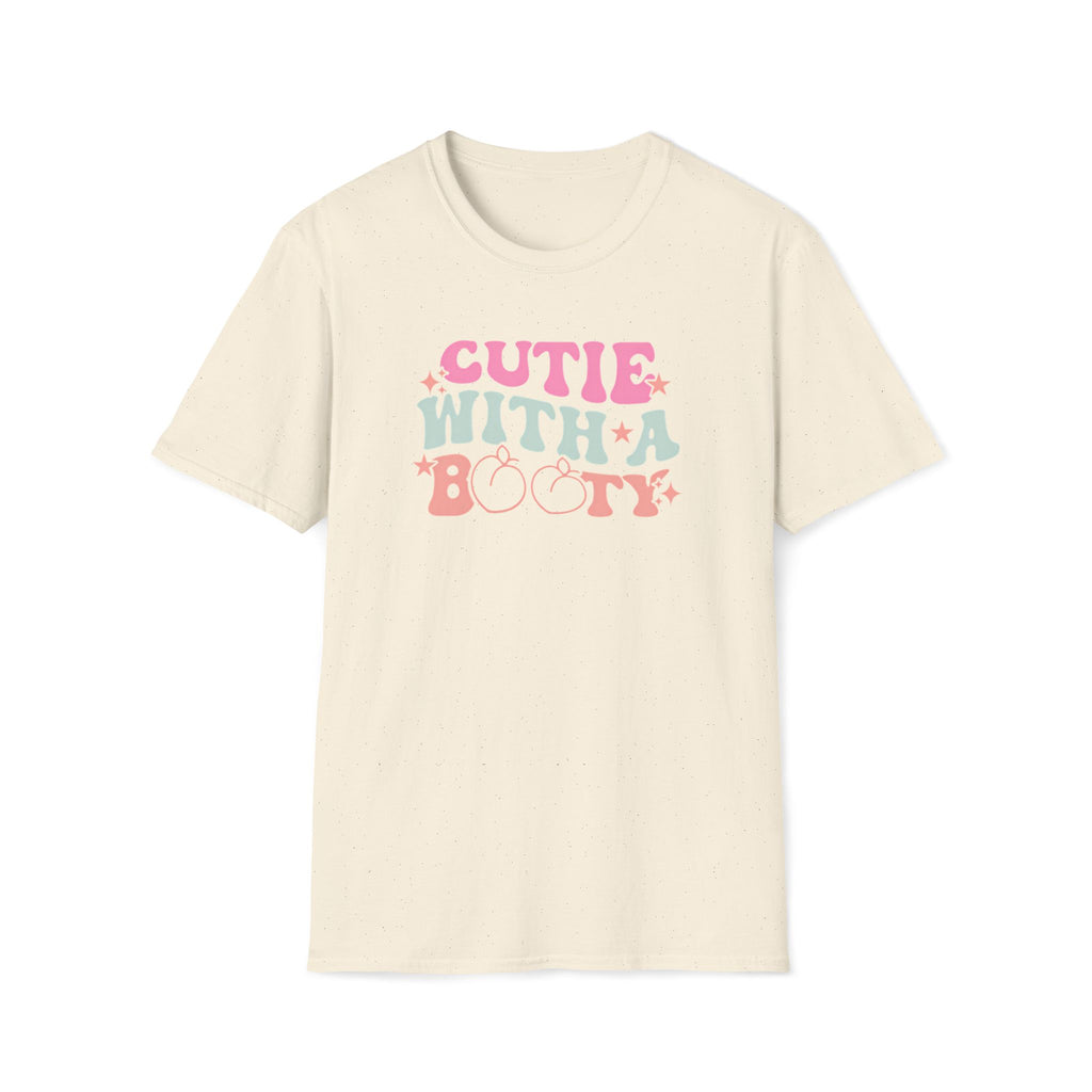 Cutie With A Booty Retro Boho T-Shirt