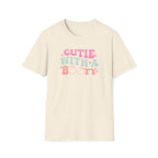Cutie With A Booty Retro Boho T-Shirt