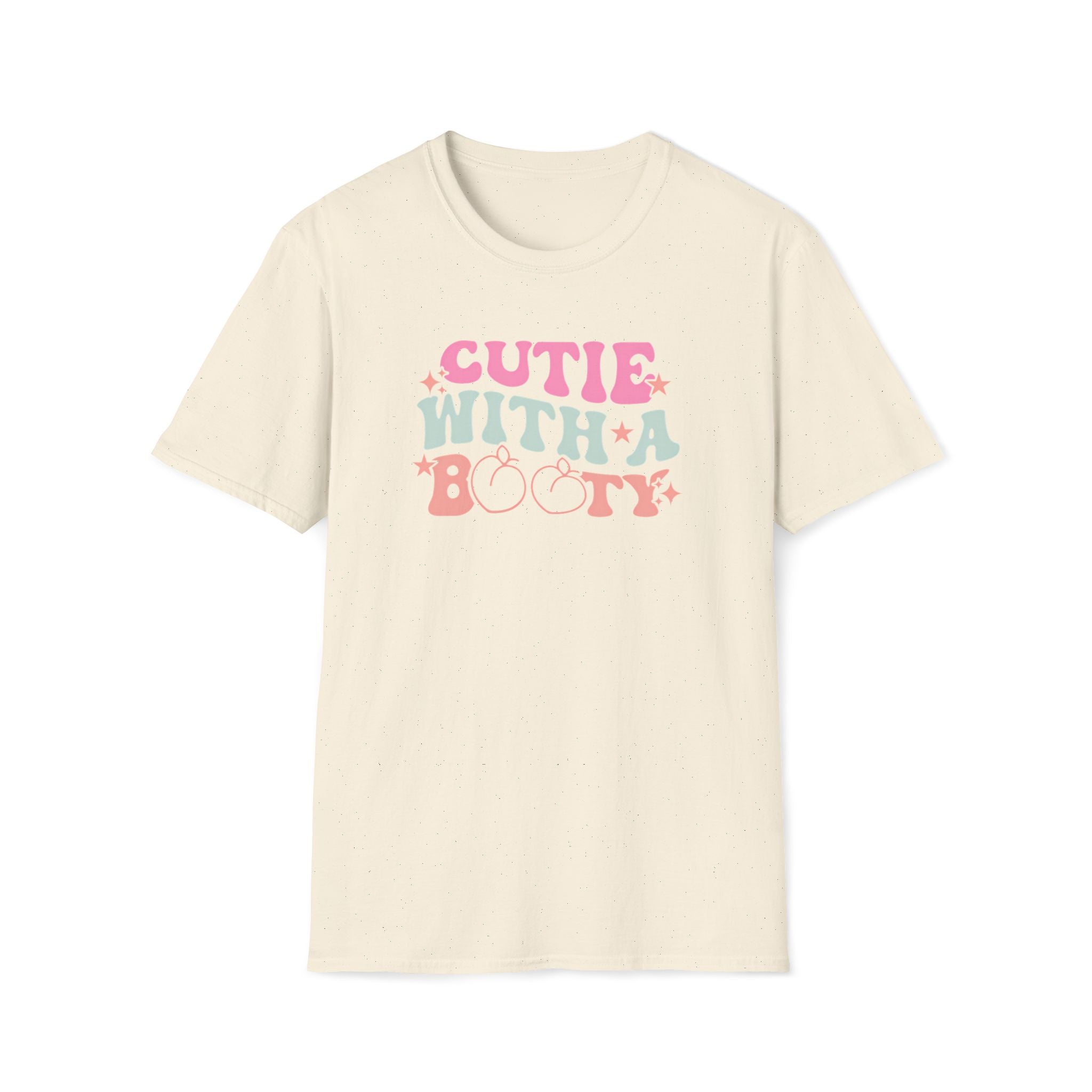 Cutie With A Booty Retro Boho T-Shirt