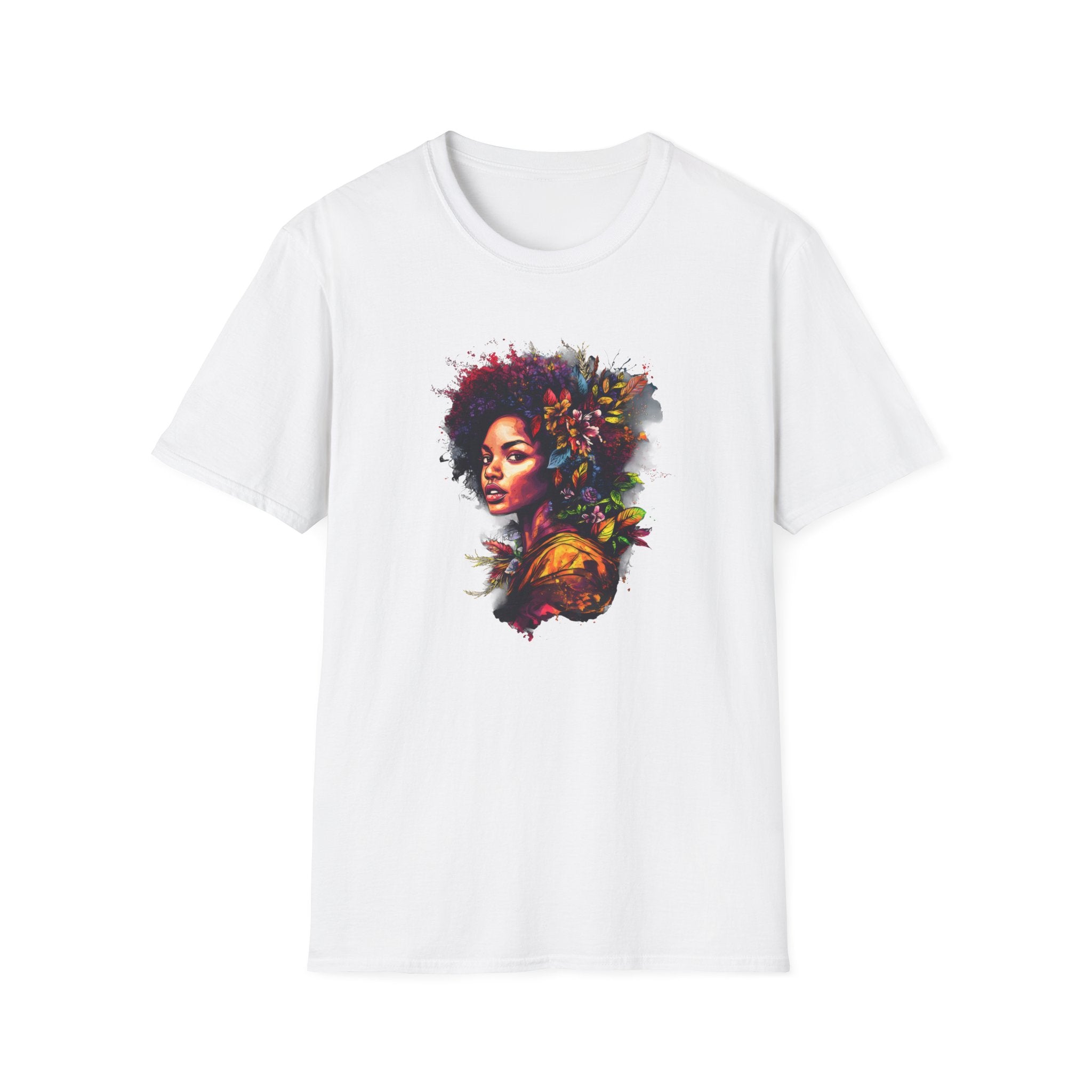 "Radiant Bloom" Watercolor  T-Shirt