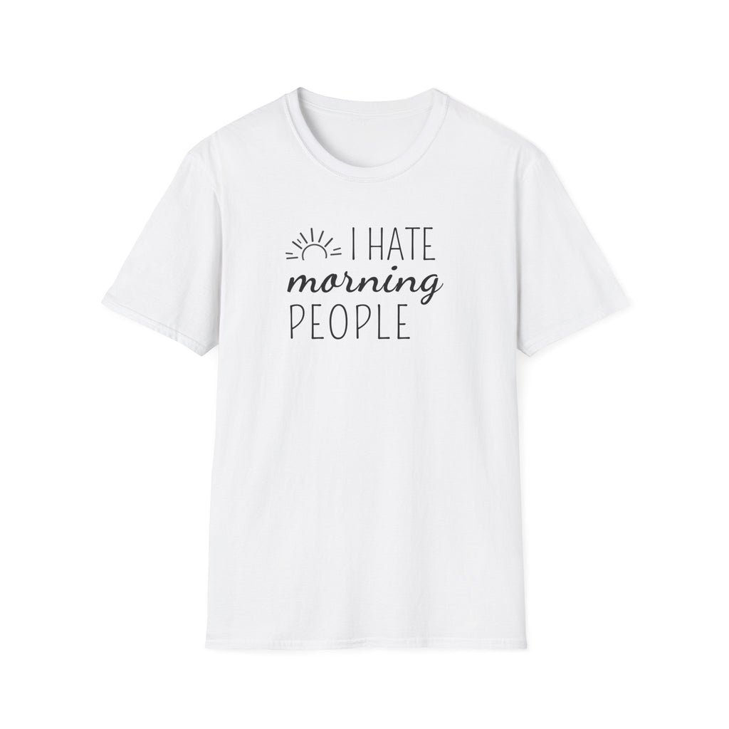 I Hate Morning People Boho T-Shirt