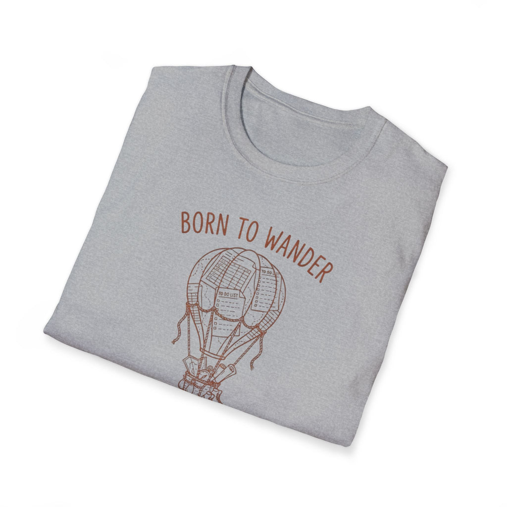 "Wanderlust & Work-Life Balance" Graphic T-Shirt