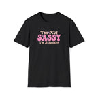 I'm Not Sassy I'm A Leader Retro Boho T-Shirt