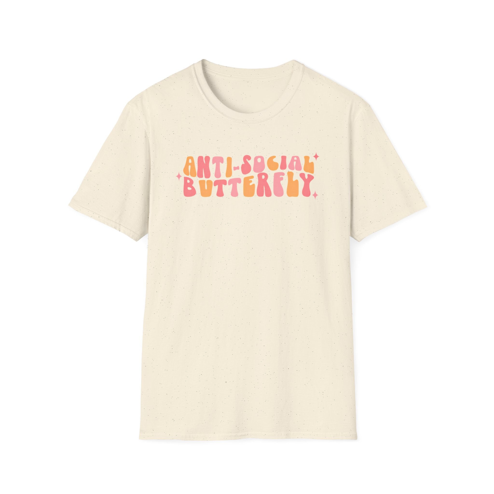 38.	"Anti-Social Butterfly" Graphic T-Shirt