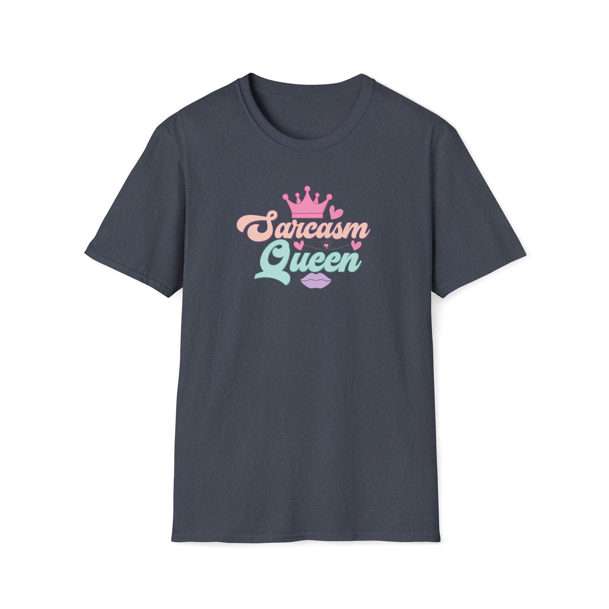 Sarcasm Queen Retro Graphic T-Shirt
