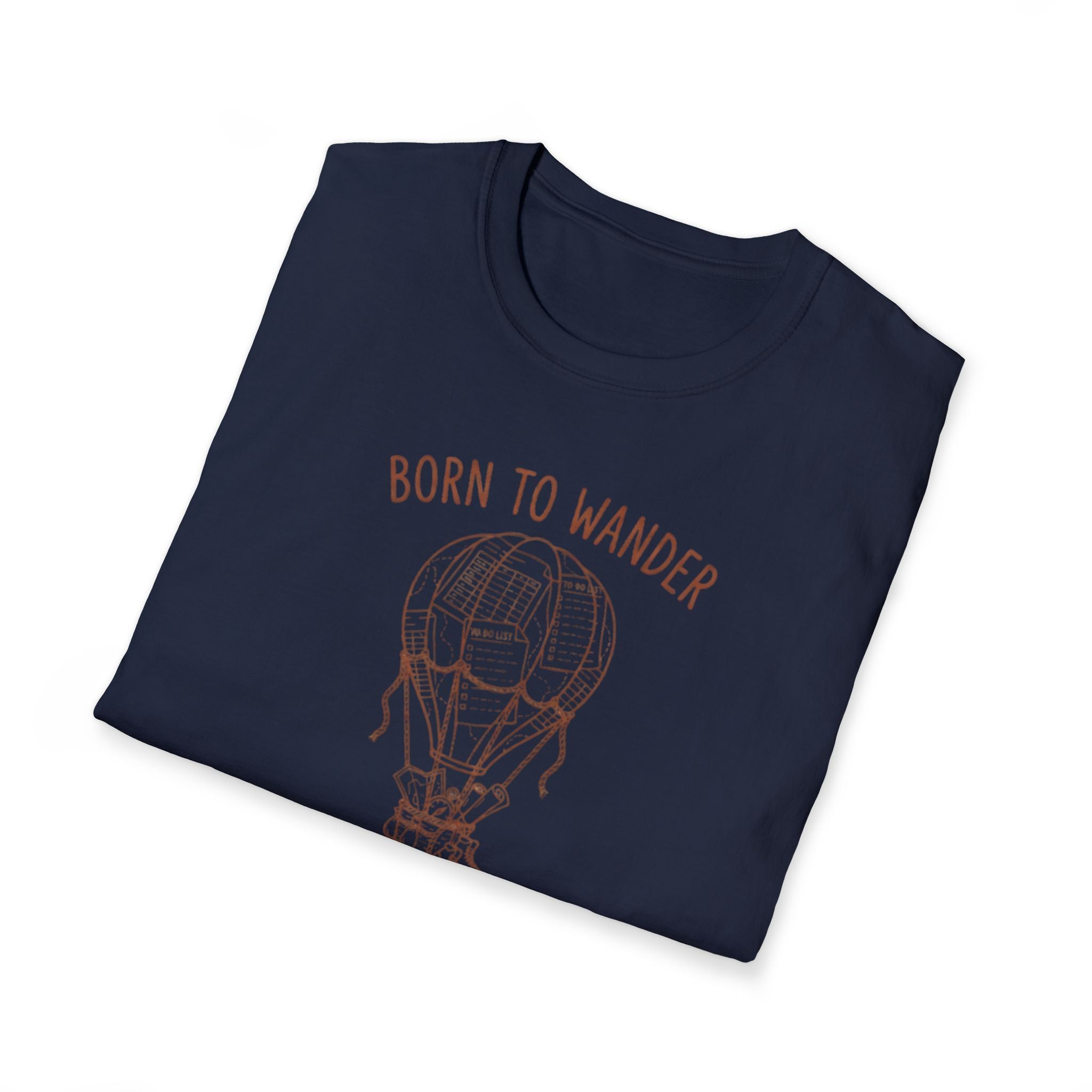 "Wanderlust & Work-Life Balance" Graphic T-Shirt