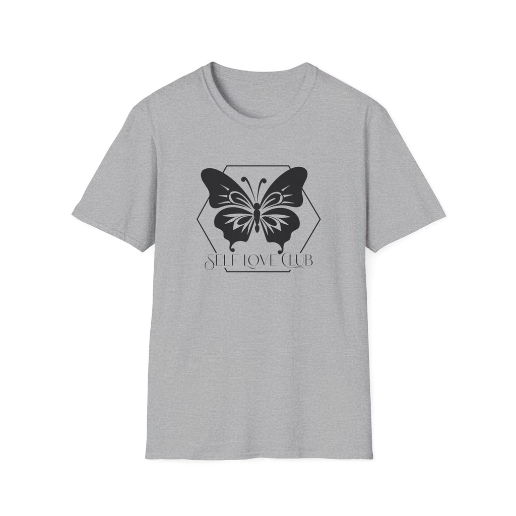 "Self Love Club" Geometric Butterfly T-Shirt