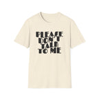 "Please Don't Talk To Me" Retro Wavy T-Shirt