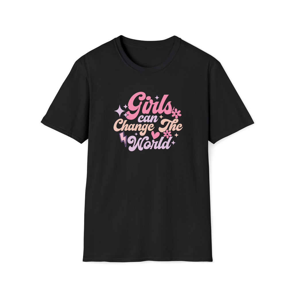 Girls Can Change The World Boho T-Shirt