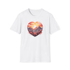 Floral Mountain Heart T-Shirt