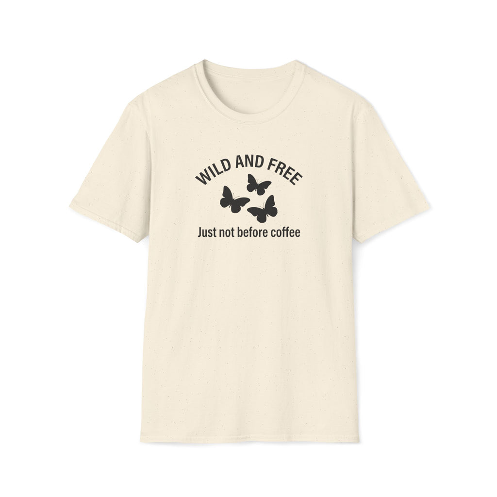 Wild and Free (After Coffee) Boho T-Shirt