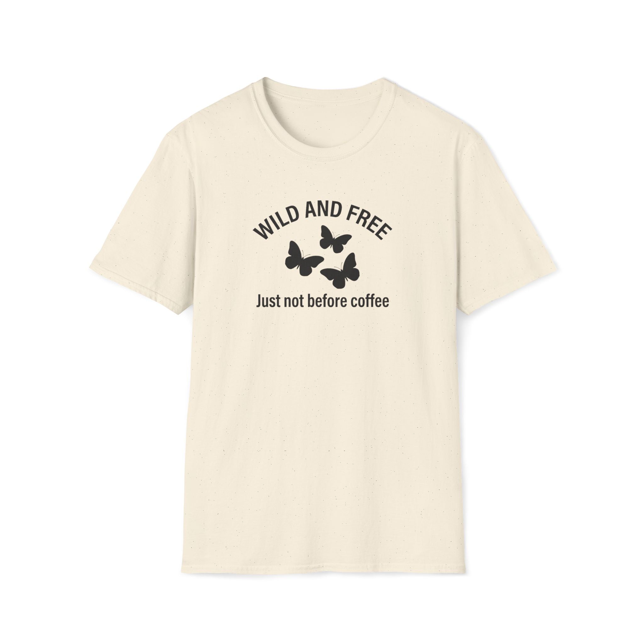 Wild and Free (After Coffee) Boho T-Shirt