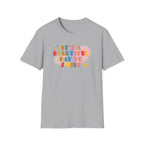 "Beautiful Day to Smile" Colorful Retro T-Shirt