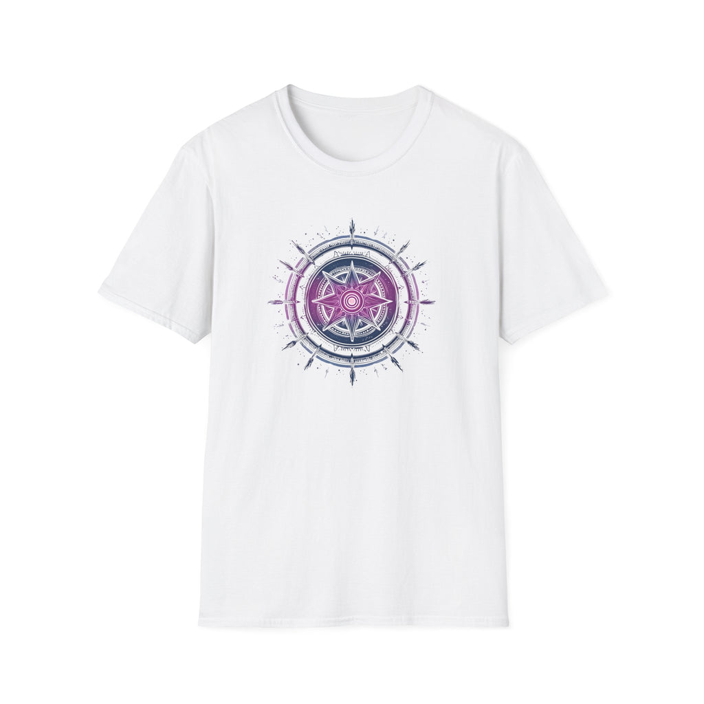"Mystic Violet" Celestial Star Mandala T-Shirt