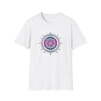 "Mystic Violet" Celestial Star Mandala T-Shirt