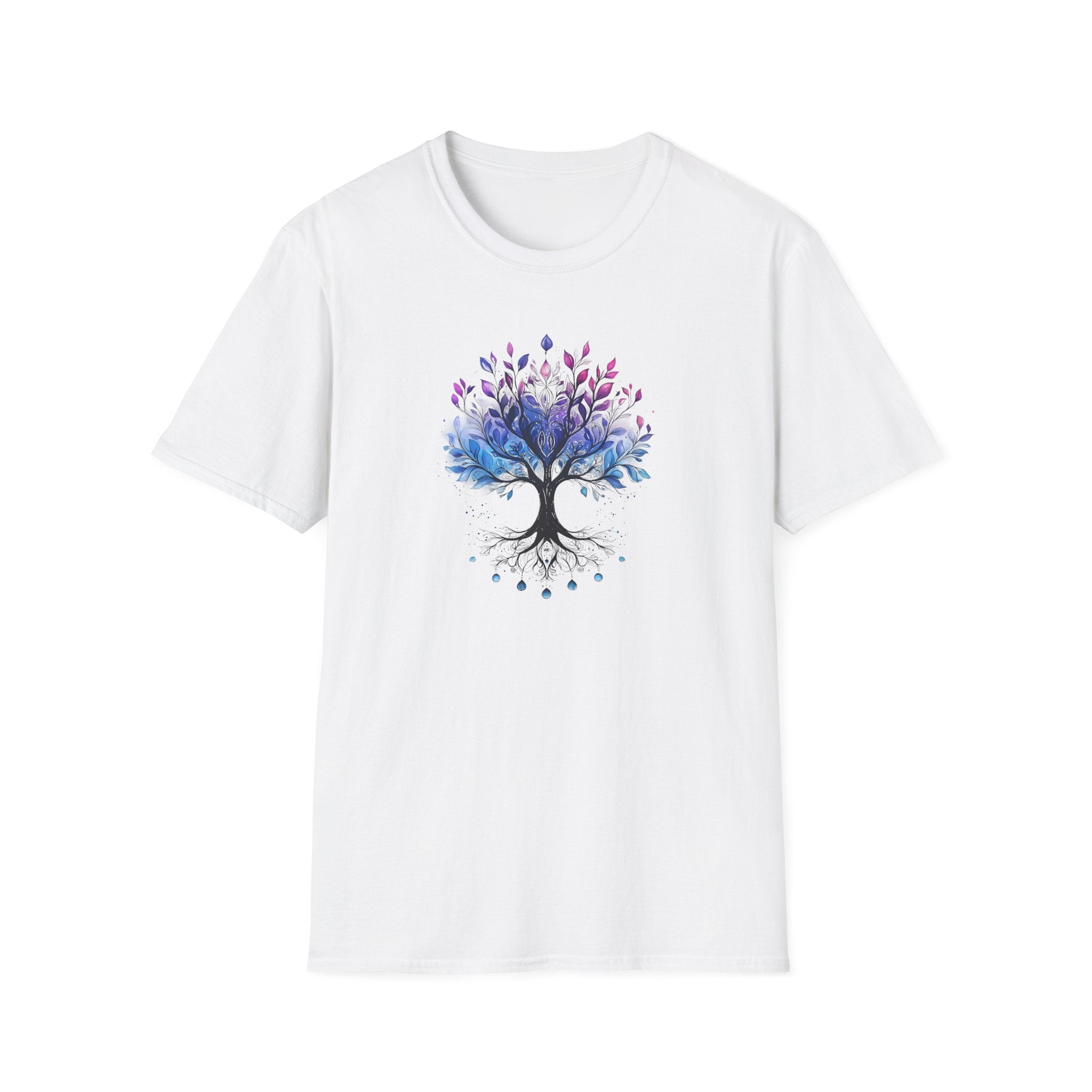 "Ethereal Roots" Watercolor Tree of Life T-Shirt