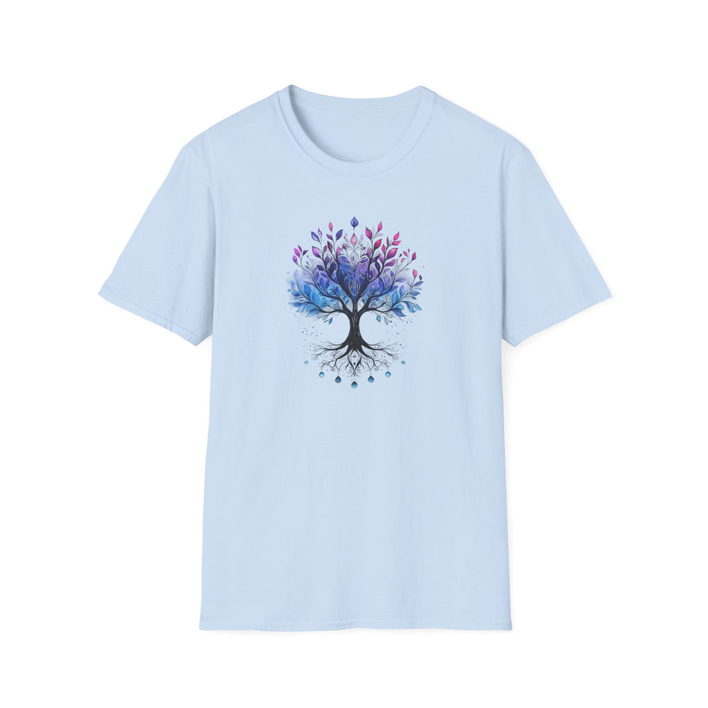 "Ethereal Roots" Watercolor Tree of Life T-Shirt