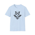 "Moonlit Metamorphosis" Celestial Butterfly T-Shirt