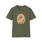 "Young, Wild & Free" Earthy Rainbow T-Shirt