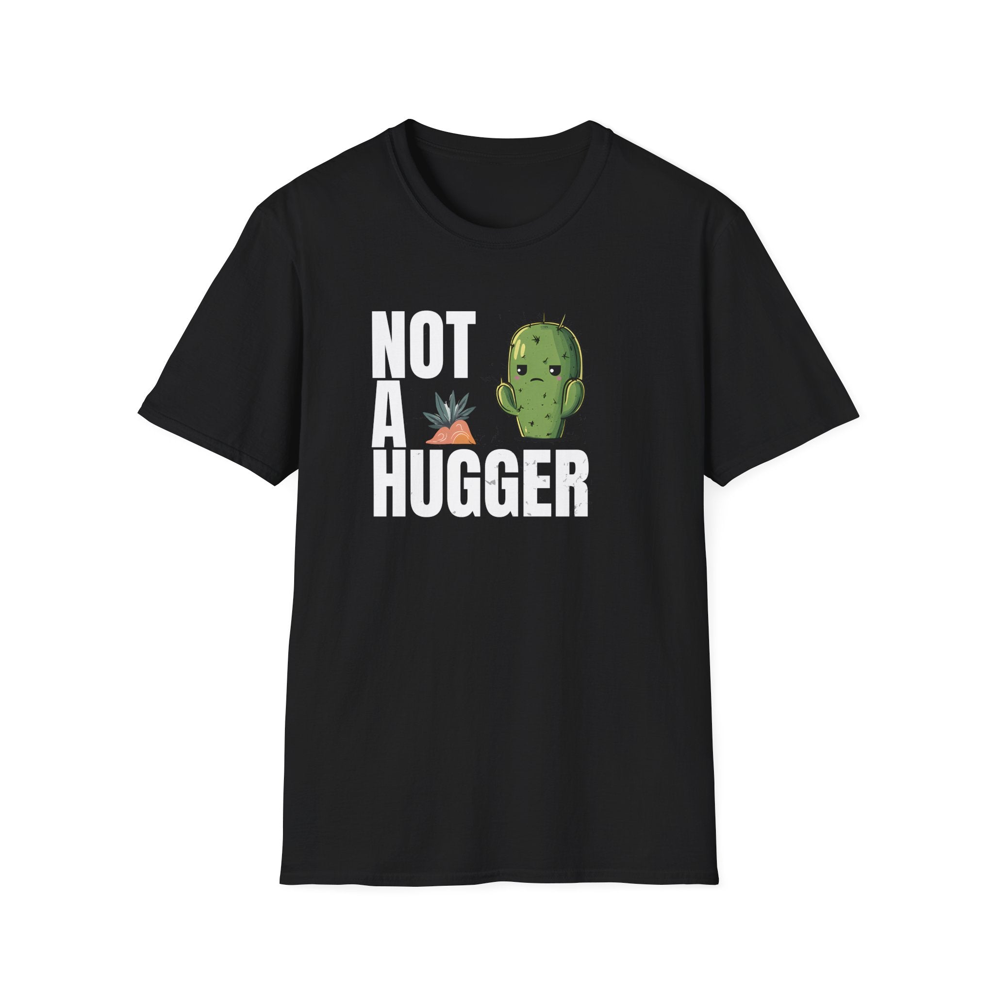 "Not a Hugger" Grumpy Cactus T-Shirt