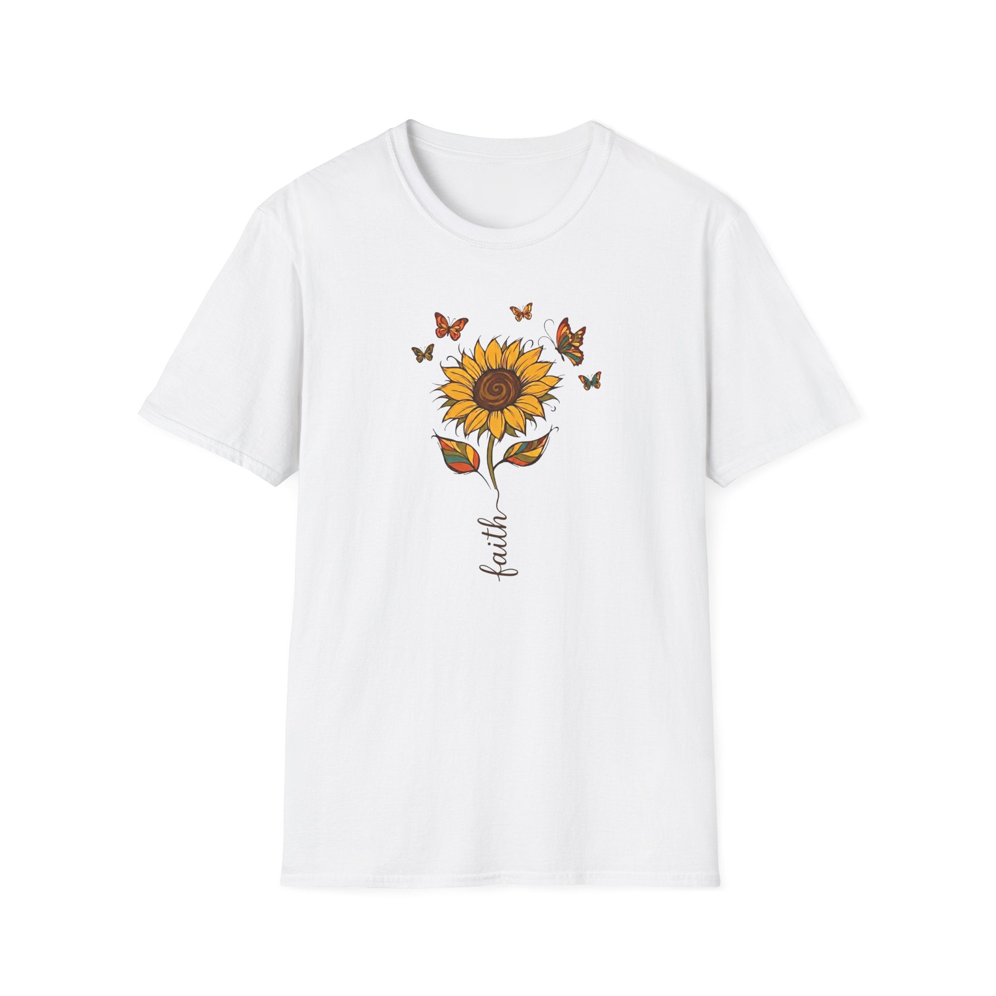 Faith & Sunflower Graphic T-Shirt