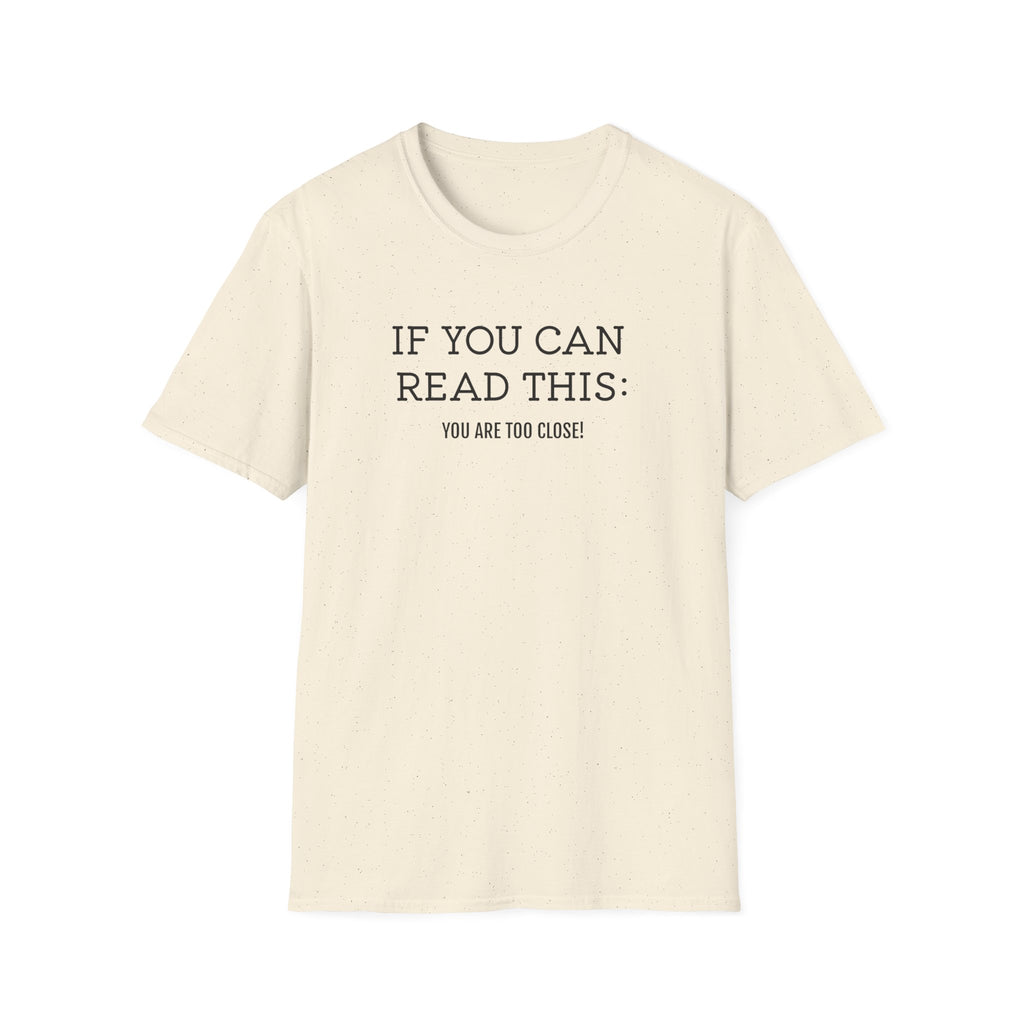 The "Personal Space" Minimalist Quote T-Shirt