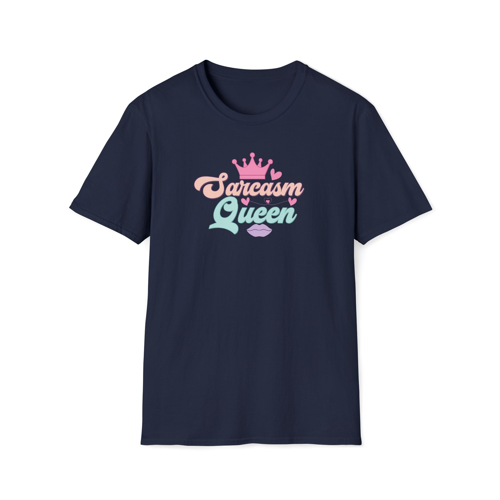 Sarcasm Queen Retro Graphic T-Shirt