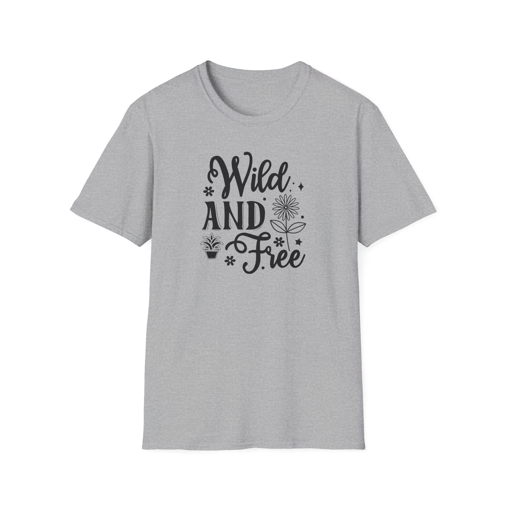 Wild and Free Boho Graphic T-Shirt