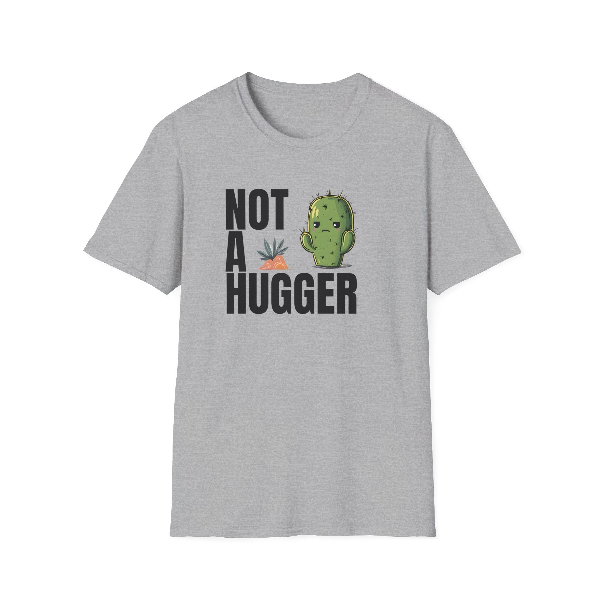 "Not a Hugger" Grumpy Cactus T-Shirt