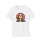 The "Sunset Muse" Retro Portrait T-Shirt
