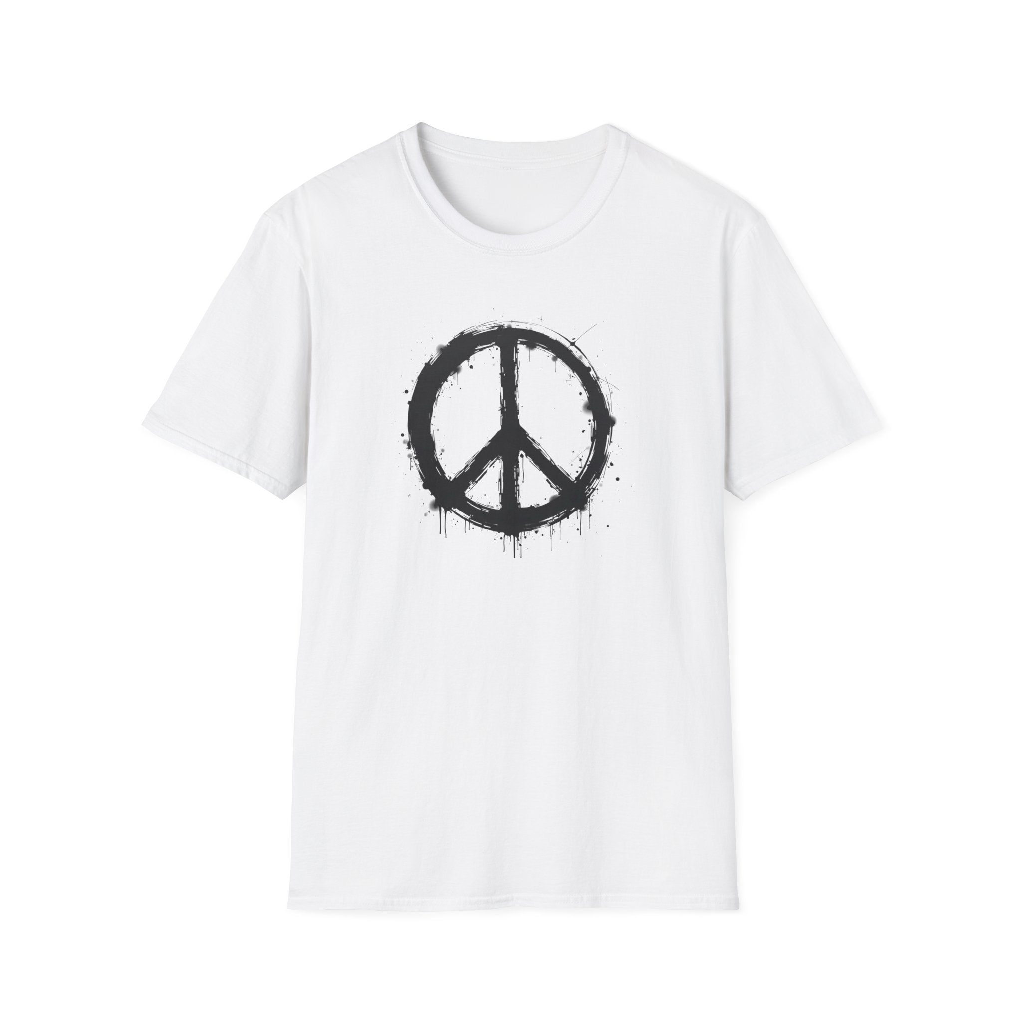 Grunge Peace Sign Boho T-Shirt