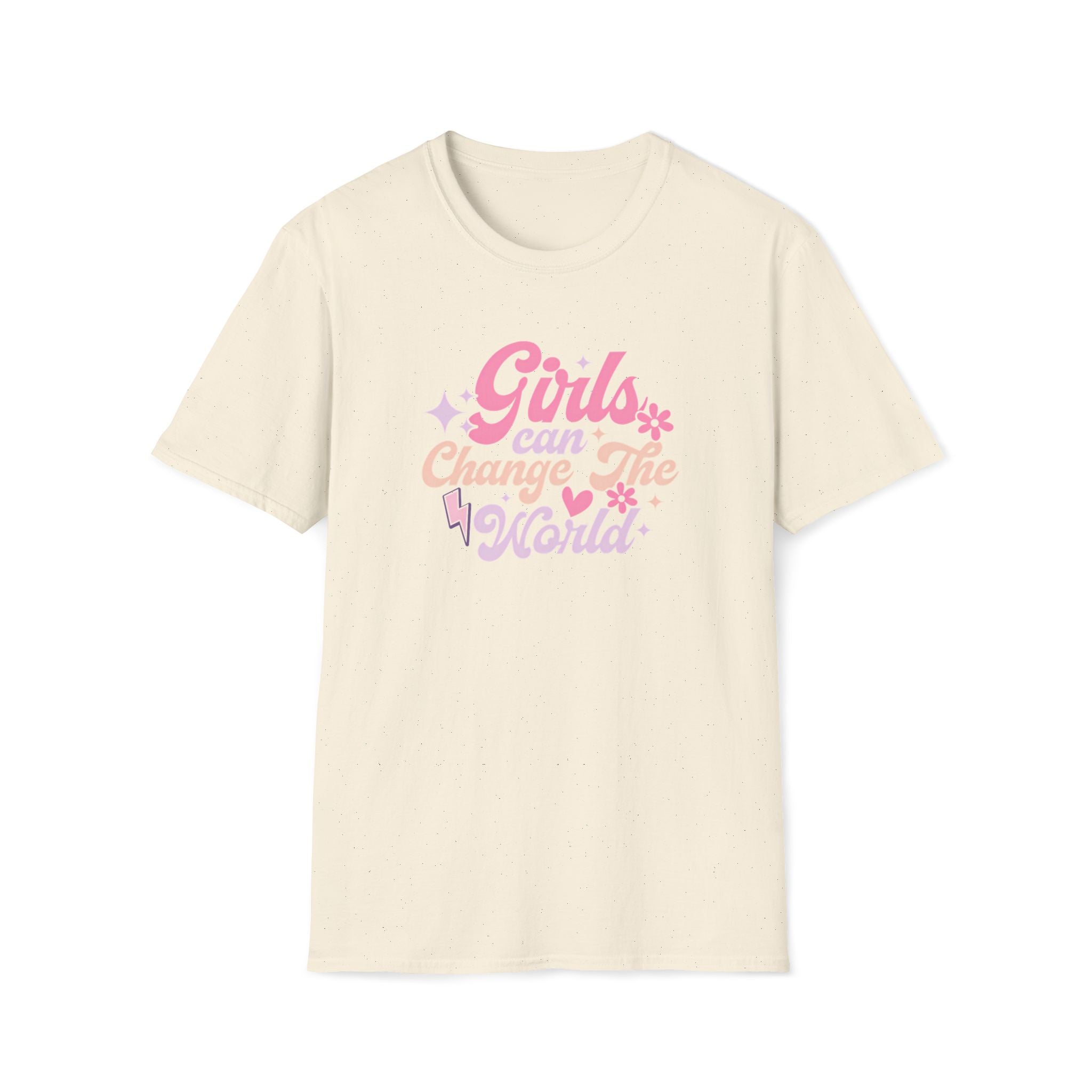 Girls Can Change The World Boho T-Shirt