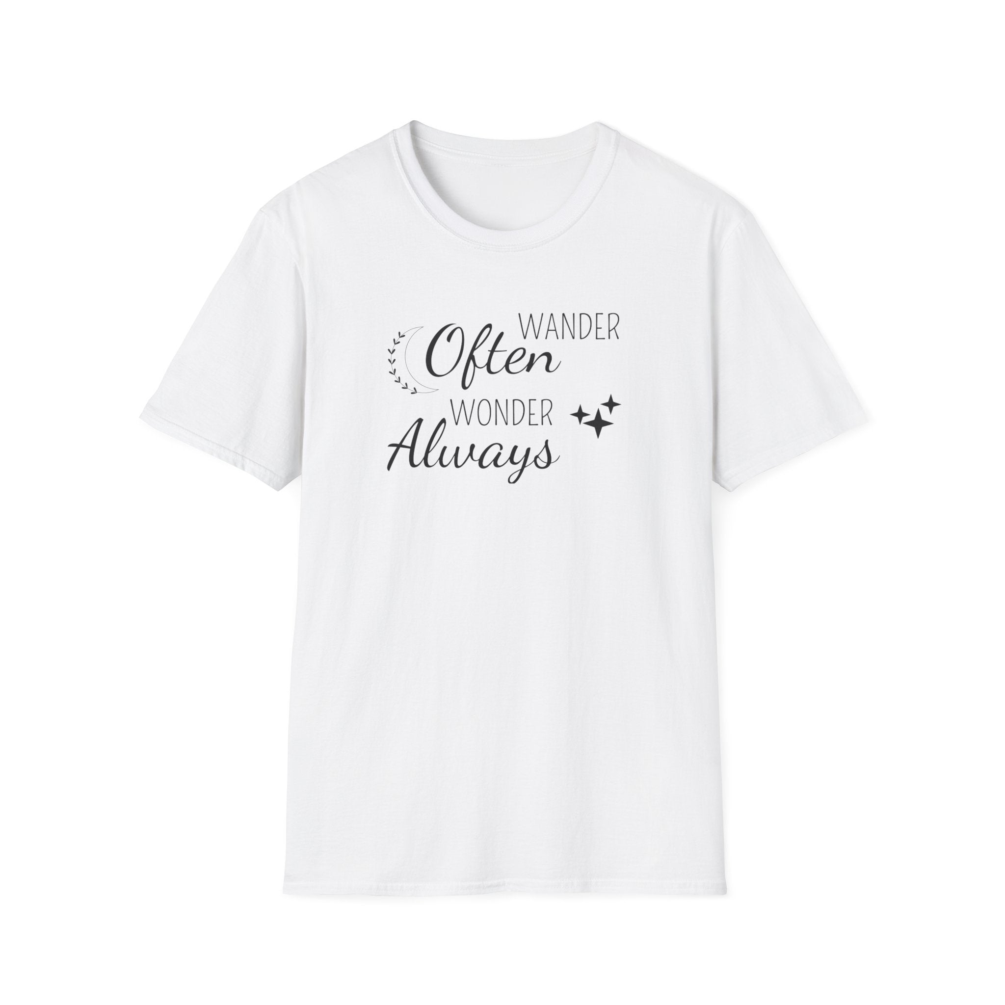 Wander Often Wonder Always Boho T-Shirt