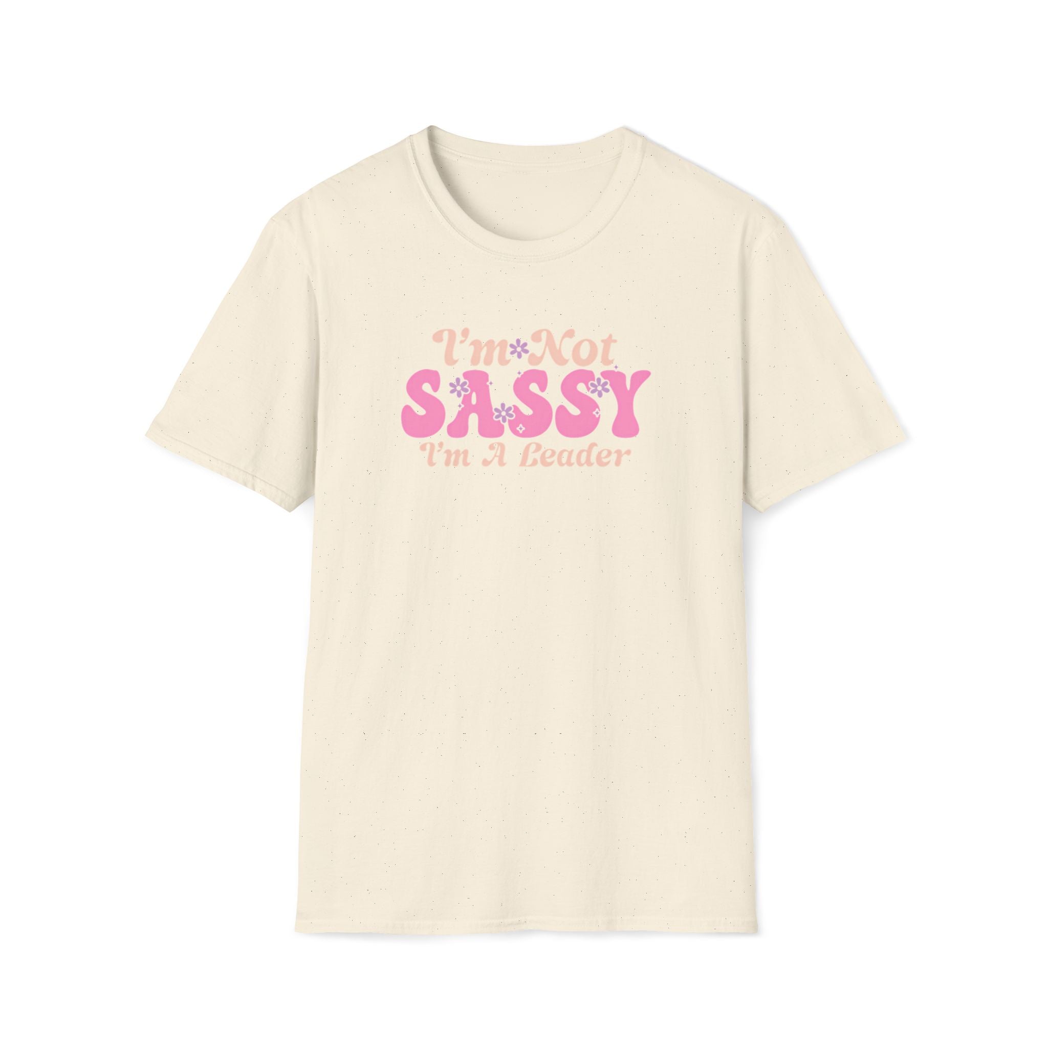 I'm Not Sassy I'm A Leader Retro Boho T-Shirt